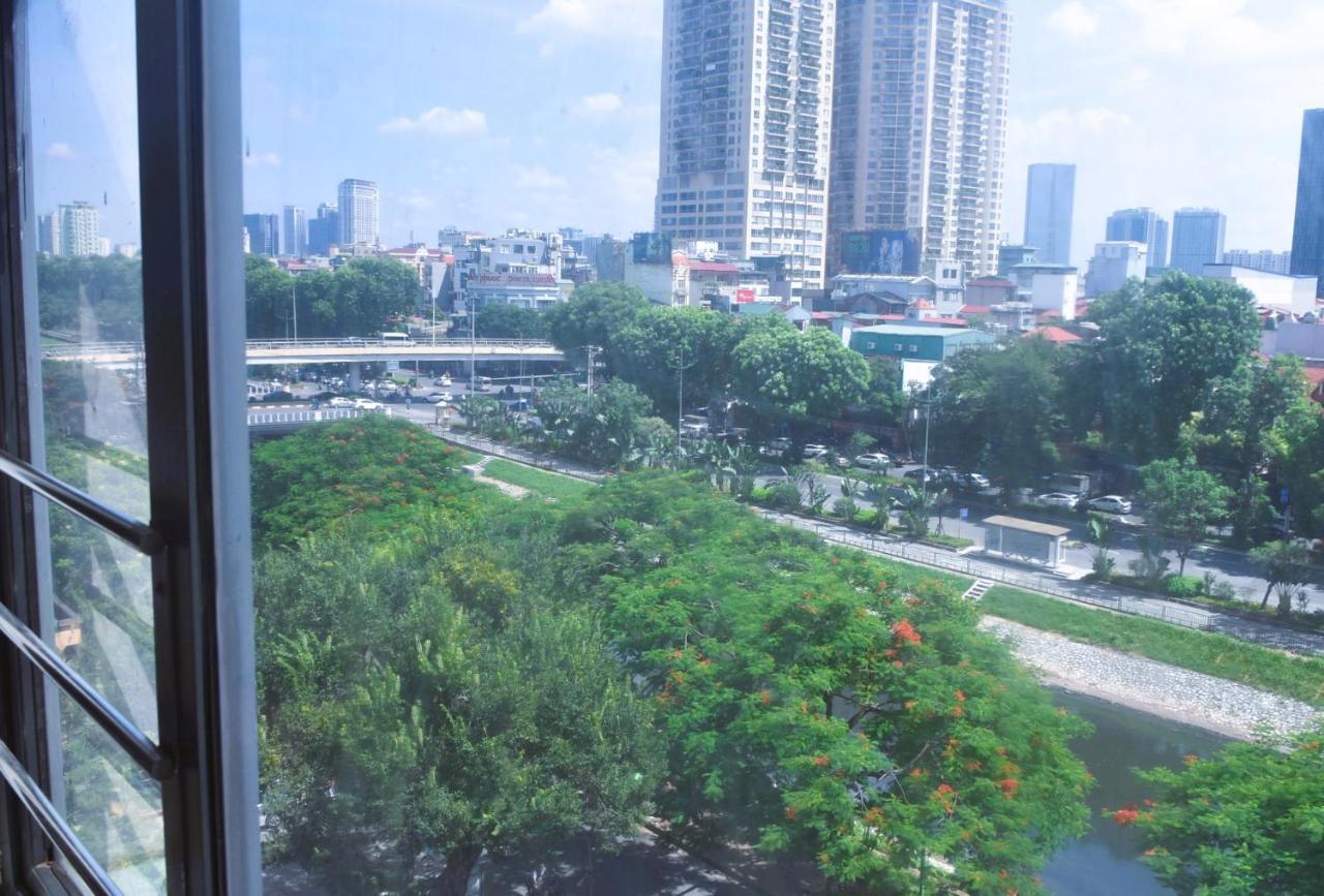 Sao Hotel Nguyen Ngoc Vu Hanoi Exteriör bild